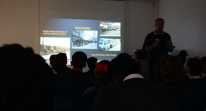 workshop on the history of the London cabbie